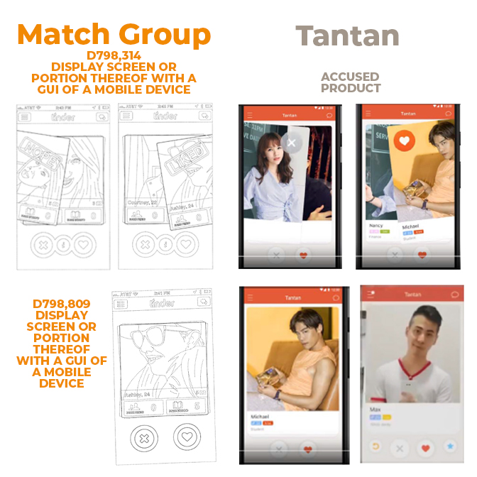 Match Group vs Tantan - WD Texas - 19 March 2018